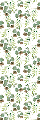 Window blind Green leaves