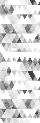 Window blind Gray pattern with triangles