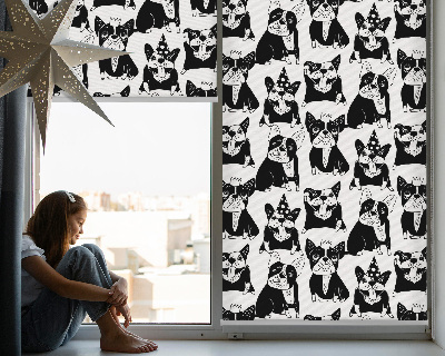 Window blind Draws dogs