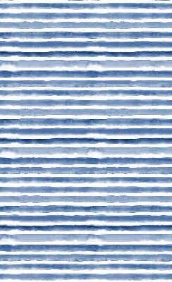 Blind for window Painted blue stripes