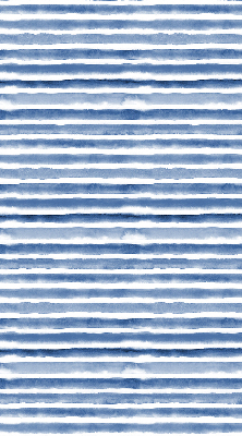 Blind for window Painted blue stripes