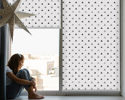 Kitchen roller blind Triangles