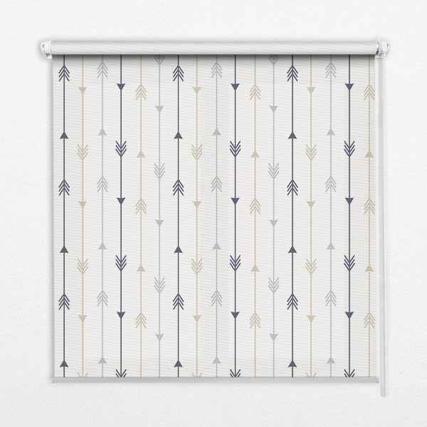 Roller blind for window Arrows