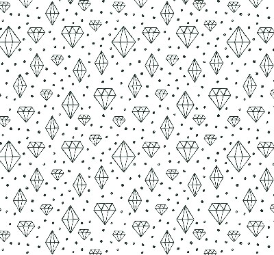 Window blind Drawn diamonds