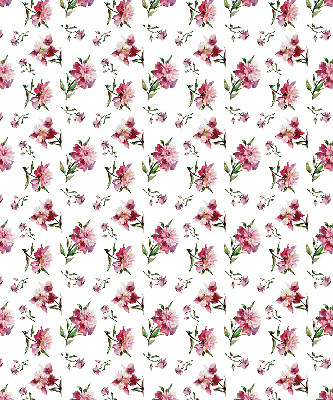 Window blind Pink flower