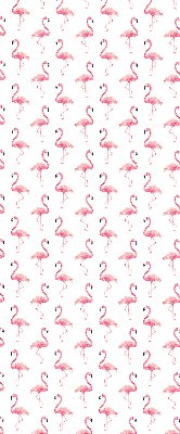 Window blind Flamingos