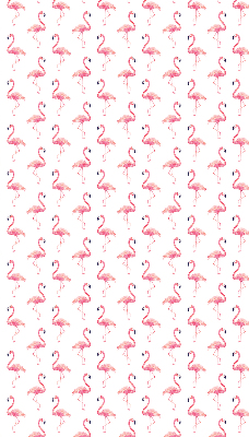 Window blind Flamingos