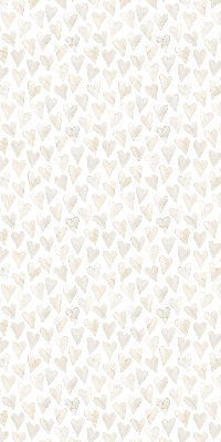 Blind for window Beige hearts