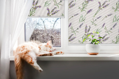 Window blind Lavender