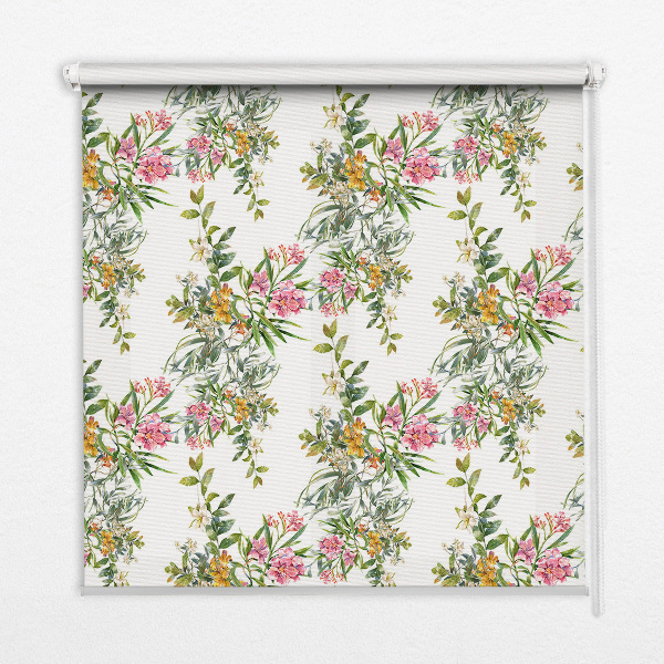 Kitchen roller blind Flowers