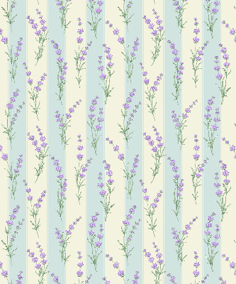 Kitchen roller blind Purple flowers