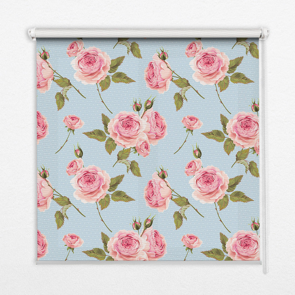 Daylight roller blind Roses