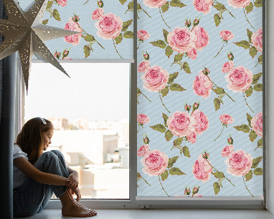 Daylight roller blind Roses