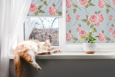 Daylight roller blind Roses