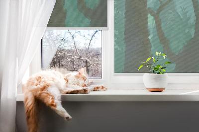 Roller blind Trees