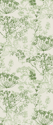 Roller blind Green plants