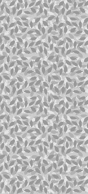 Roller blind Gray leaves