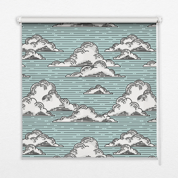 Daylight roller blind Clouds