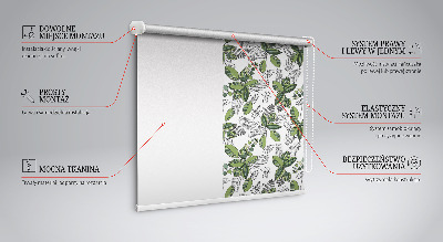 Daylight roller blind Plants