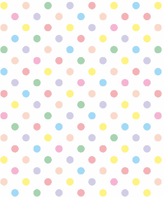 Daylight roller blind Colored dots