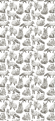 Window blind Gray foxes