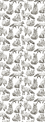 Window blind Gray foxes