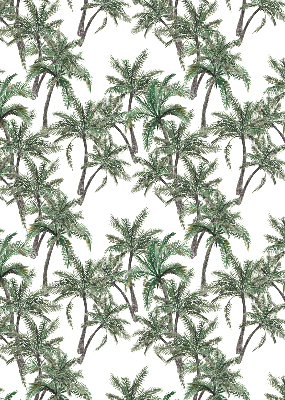 Kitchen roller blind Palm trees
