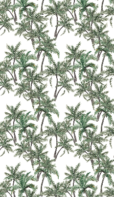 Kitchen roller blind Palm trees