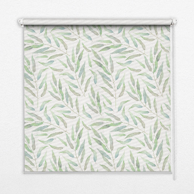 Daylight roller blind Green leaves