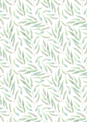 Daylight roller blind Green leaves