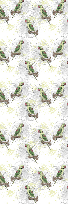 Daylight roller blind Parrots on a branch