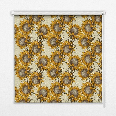 Daylight roller blind Sunflower