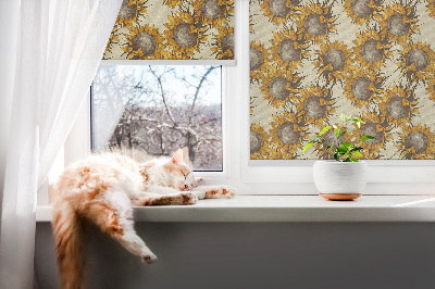 Daylight roller blind Sunflower