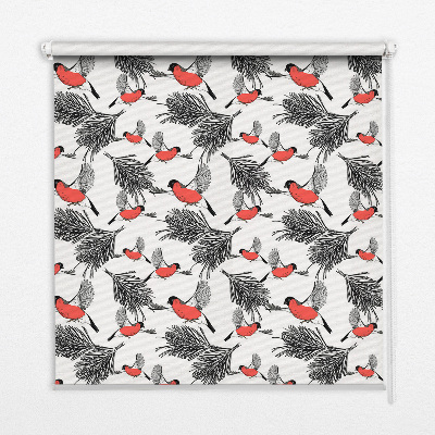 Roller blind Birds birds