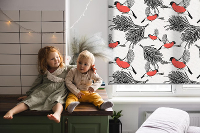 Roller blind Birds birds