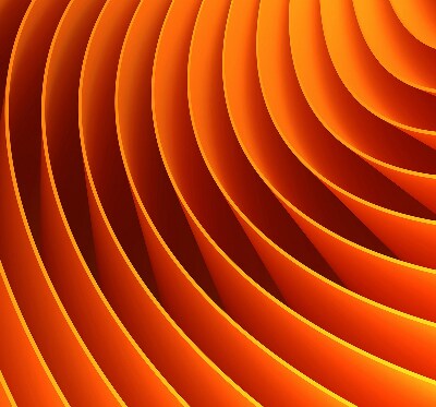 Daylight roller blind Orange abstraction