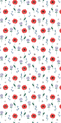 Daylight roller blind Poppy flowers