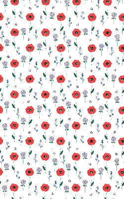 Daylight roller blind Poppy flowers