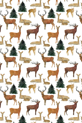 Kitchen roller blind Deer and deer