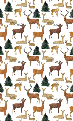 Kitchen roller blind Deer and deer