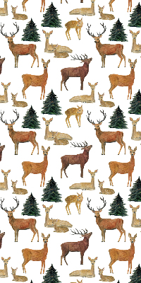 Kitchen roller blind Deer and deer