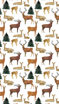 Kitchen roller blind Deer and deer