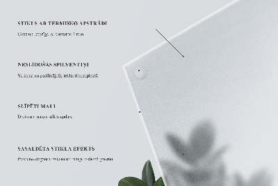 Glass top for coffee table in a rectangular shape with semi‑transparent finish