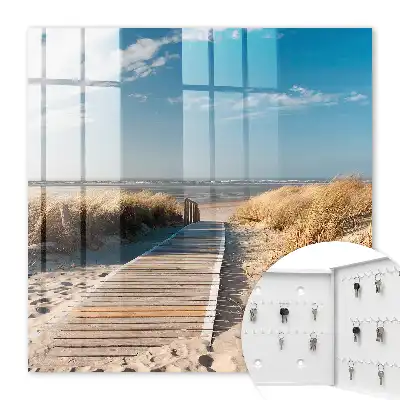 Key cabinet A quiet beach with dunes