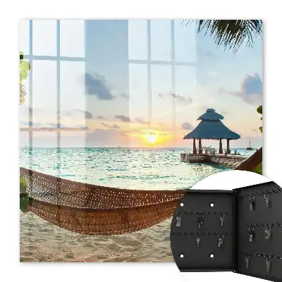 Key box for home Beach relaxation in the gazebo