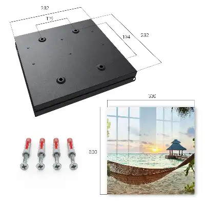 Key box for home Beach relaxation in the gazebo