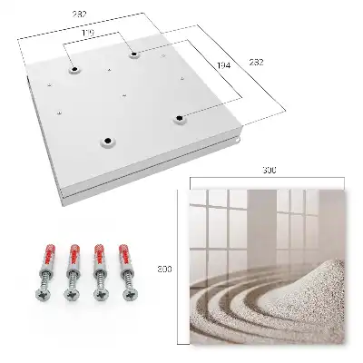 Key cabinet Zen garden harmonious composition