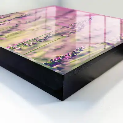 Key box for home A purple garden on a summer day