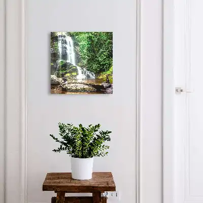 Decorative key box A natural oasis of lush greenery