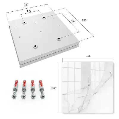 Elegant Marble Wall Mounted Key Box